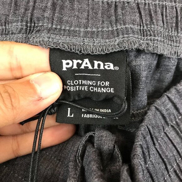 New Mantra Jogger By Prana In Coal women's size L - Picture 10 of 13